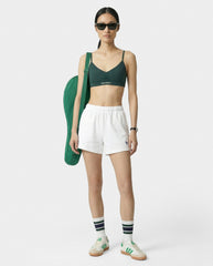 SRC Terry Short - White/Forest Sporty & Rich Outlet