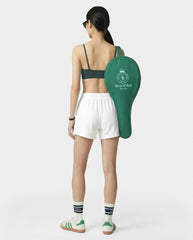 SRC Terry Short - White/Forest Sporty & Rich Outlet