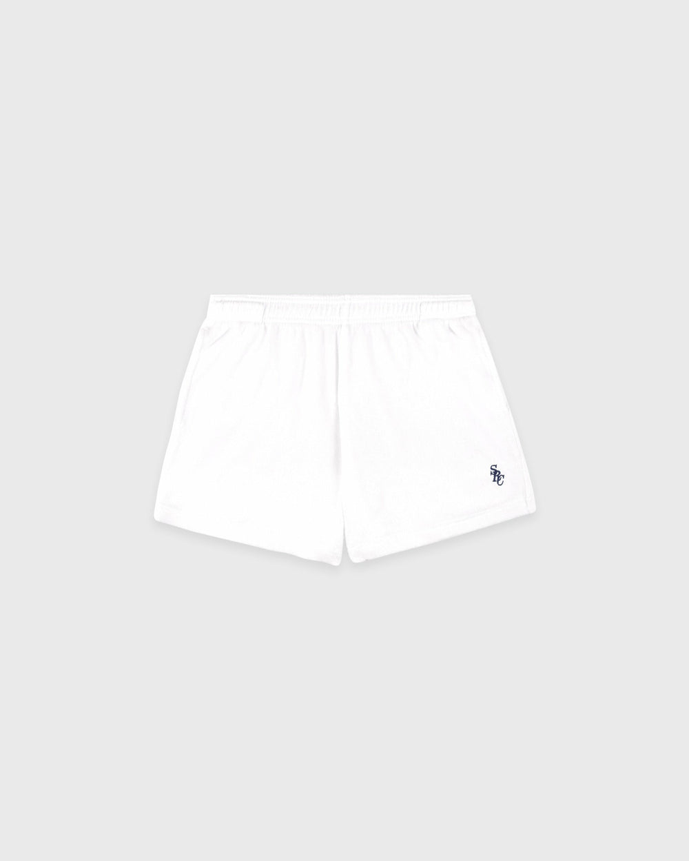 SRC Terry Short - White/Forest Sporty & Rich Outlet