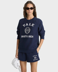 Veritas Soft Disco Short - Navy/White Sporty & Rich US