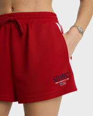 Nautical Roller Short - Ruby Sporty & Rich Sale