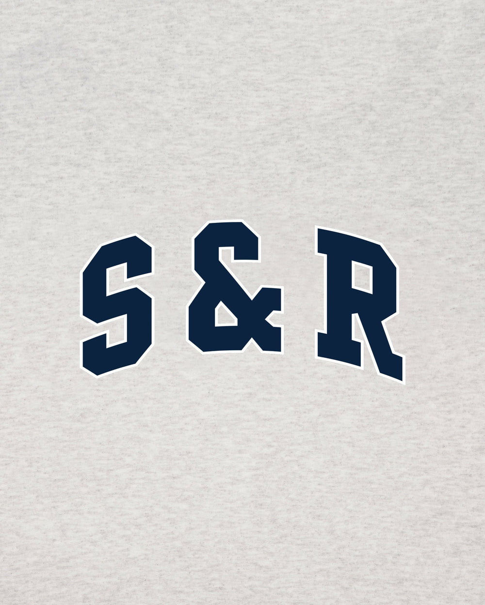 S&R Ivy Disco Short - Heather Gray/Navy Sporty & Rich Discount
