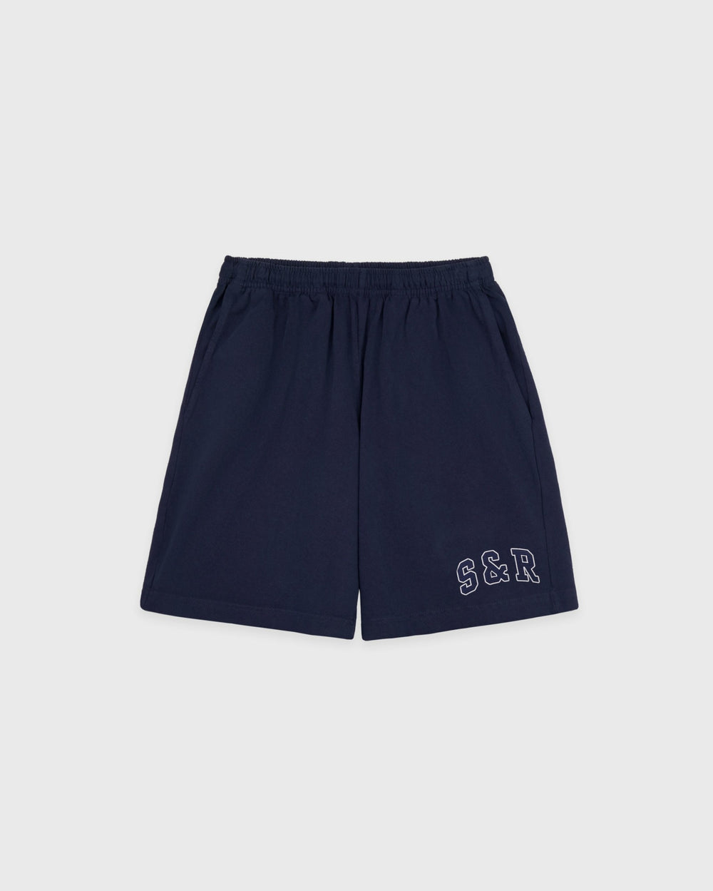 S&R Ivy Gym Short - Navy/White Sporty & Rich For Sale
