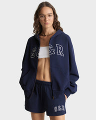 S&R Ivy Disco Short - Navy/White Sporty & Rich Outlet