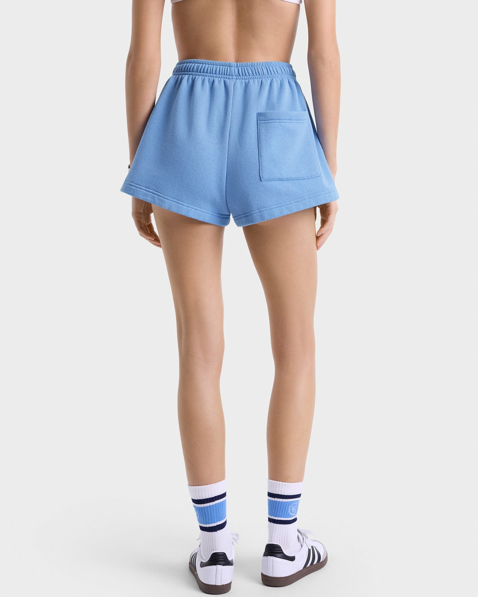 SR Runner Soft Disco Short - Juniper/Navy Sporty & Rich Outlet
