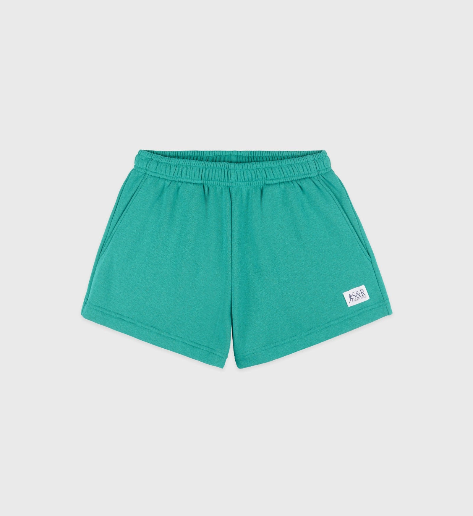 SR Runner Soft Disco Short - Spring Green/Navy Sporty & Rich US