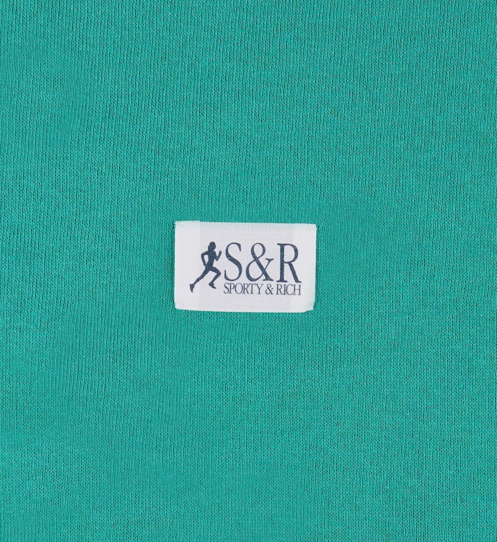 SR Runner Soft Disco Short - Spring Green/Navy Sporty & Rich US
