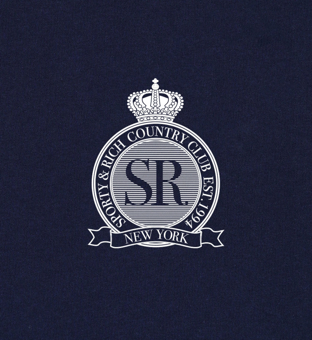 Royal Club Disco Short - Navy/White Sporty & Rich Discount