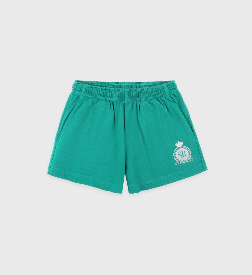 Royal Club Disco Short - Spring Green/White Sporty & Rich For Sale