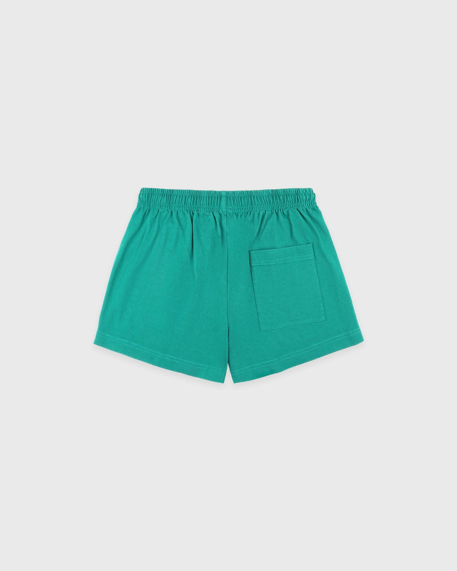 Spellout Embroidered Disco Short - Spring Green/Faded Black Sporty & Rich Outlet