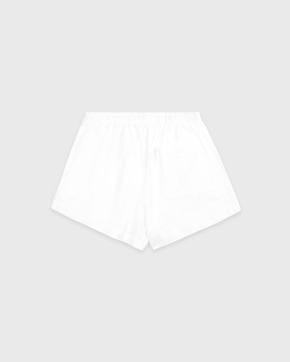NY Crest Embroidered Disco Short - White Sporty & Rich Sale