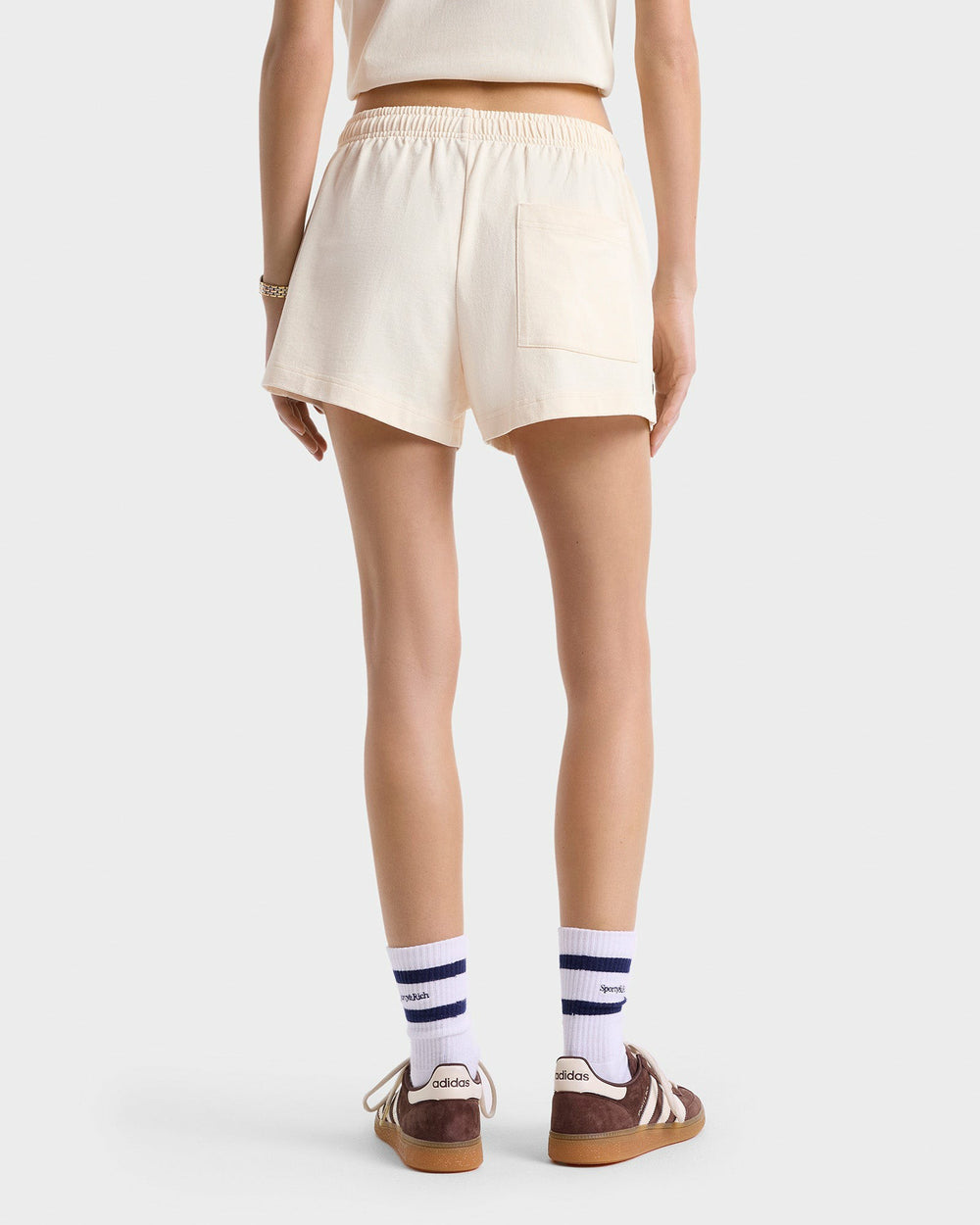 Lion Health Disco Short - Cream/Navy Sporty & Rich Outlet