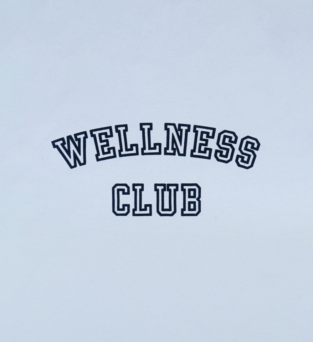 Wellness Club Flocked Disco Short - Ciel/Navy Sporty & Rich Discount