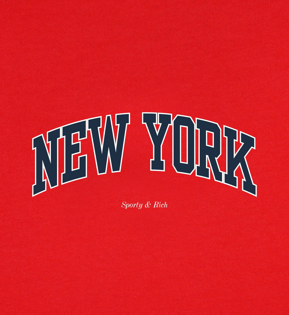 New York Ivy Disco Short - Ruby/Navy Sporty & Rich Outlet