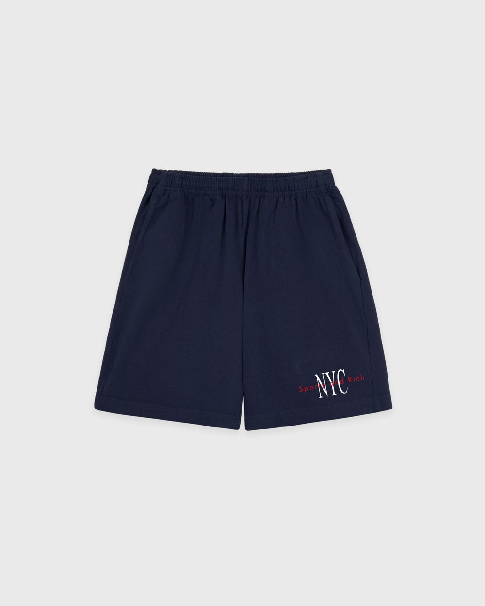 NY Minute Gym Short - Navy/White Sporty & Rich Sale
