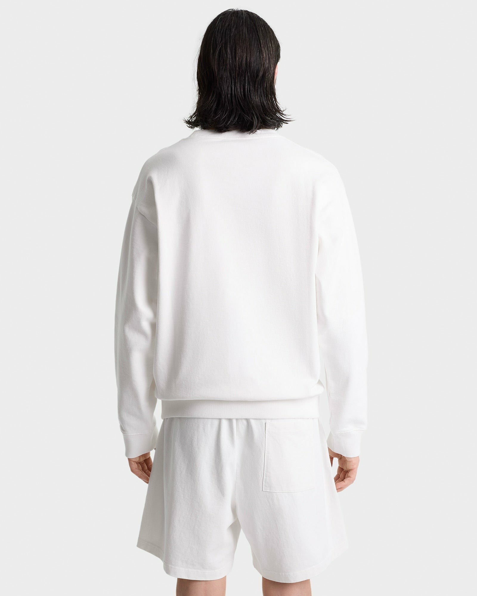 NY Minute Gym Short - White/Navy Sporty & Rich Online