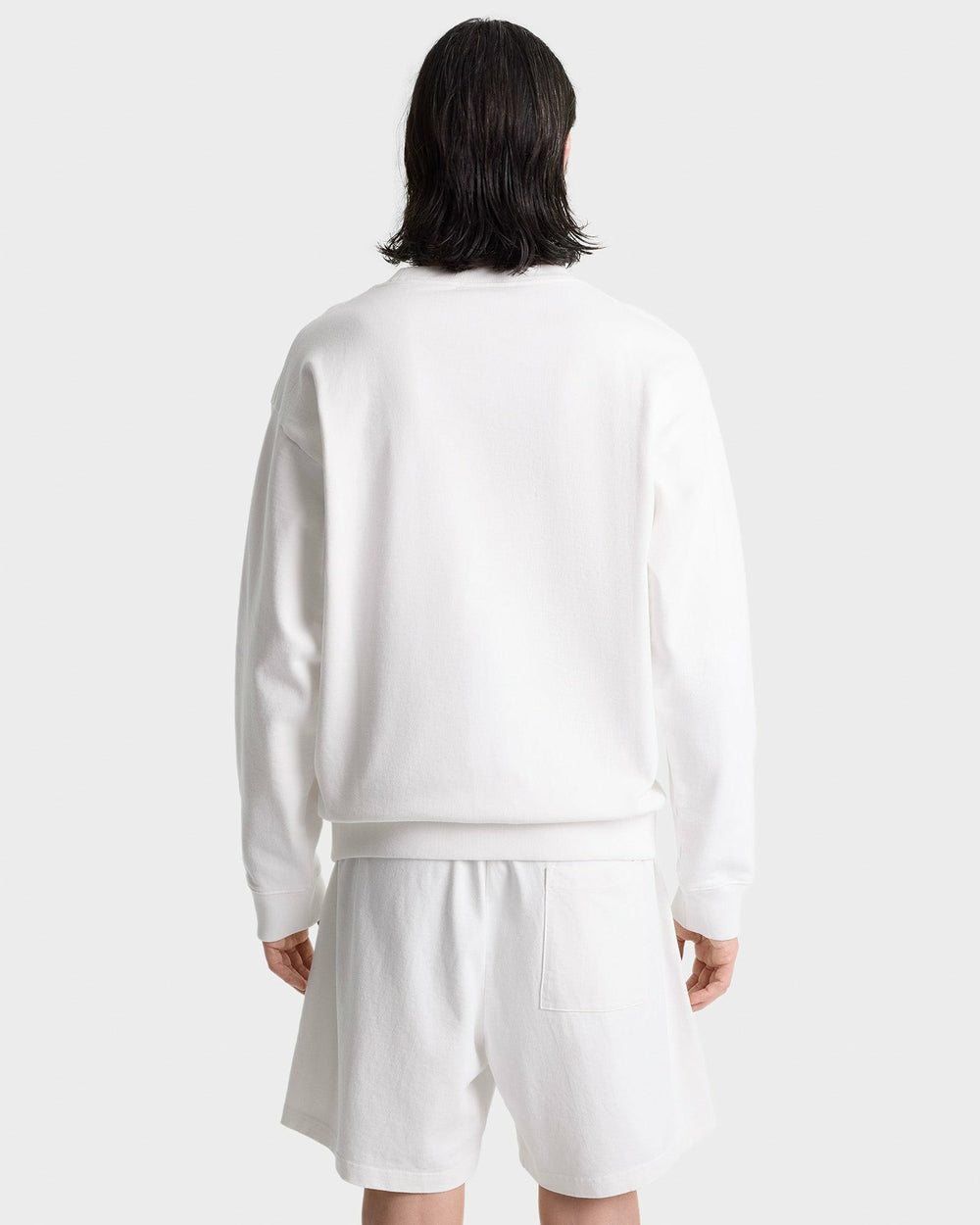 NY Minute Gym Short - White/Navy Sporty & Rich Online