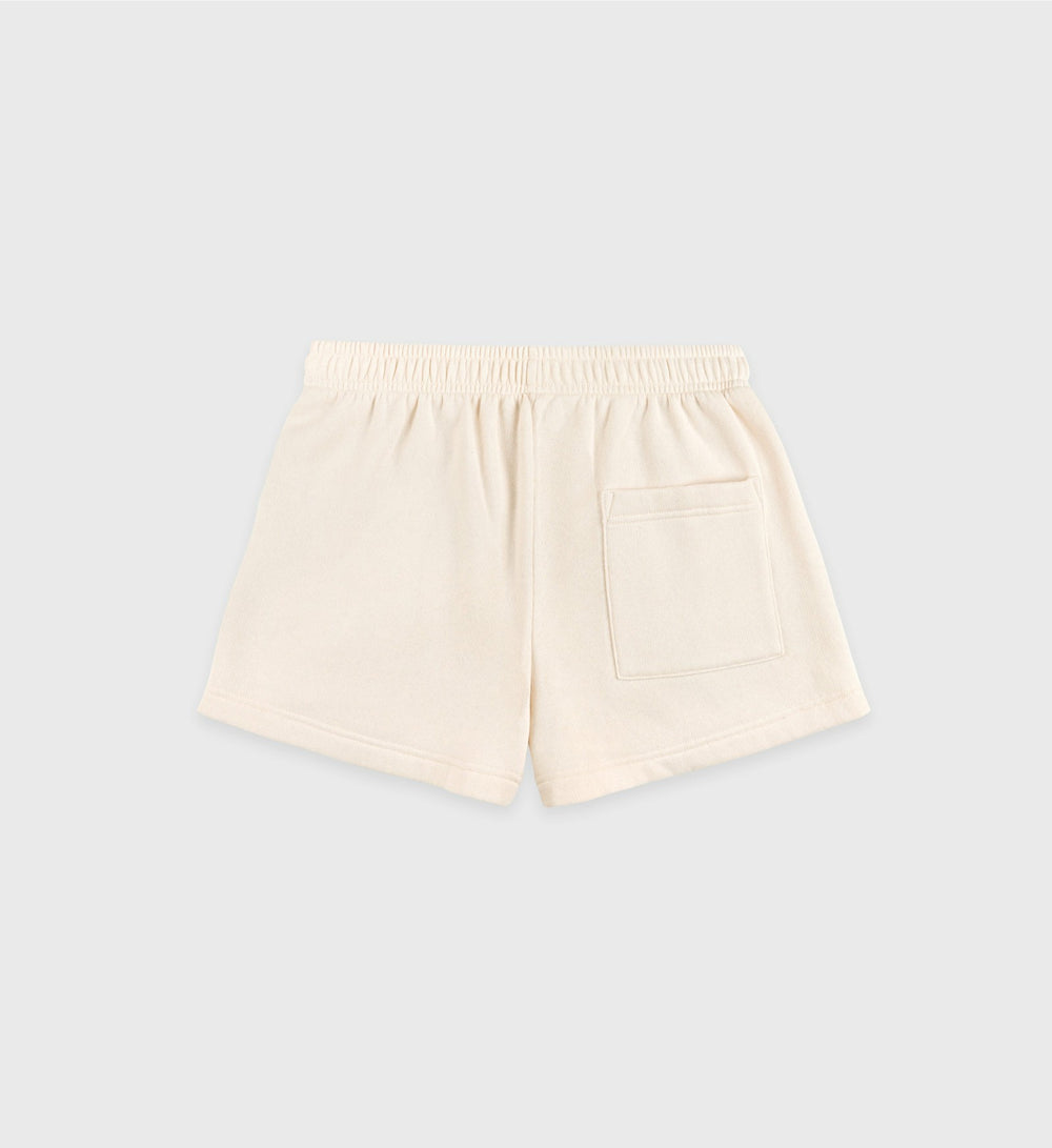 Beverly Hills Riding Club Soft Disco Short - Cream/Navy Sporty & Rich Discount