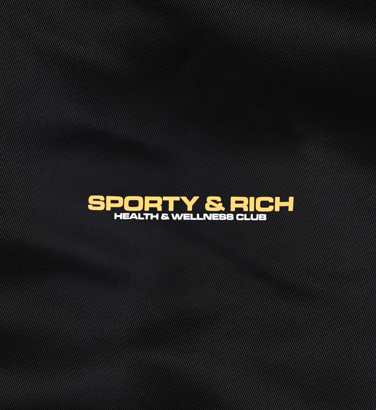 Bold Health Nylon Short - Black/Gold Sporty & Rich US