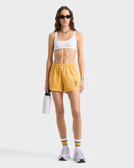 California Emblem Disco Short - Faded Gold Sporty & Rich Sale