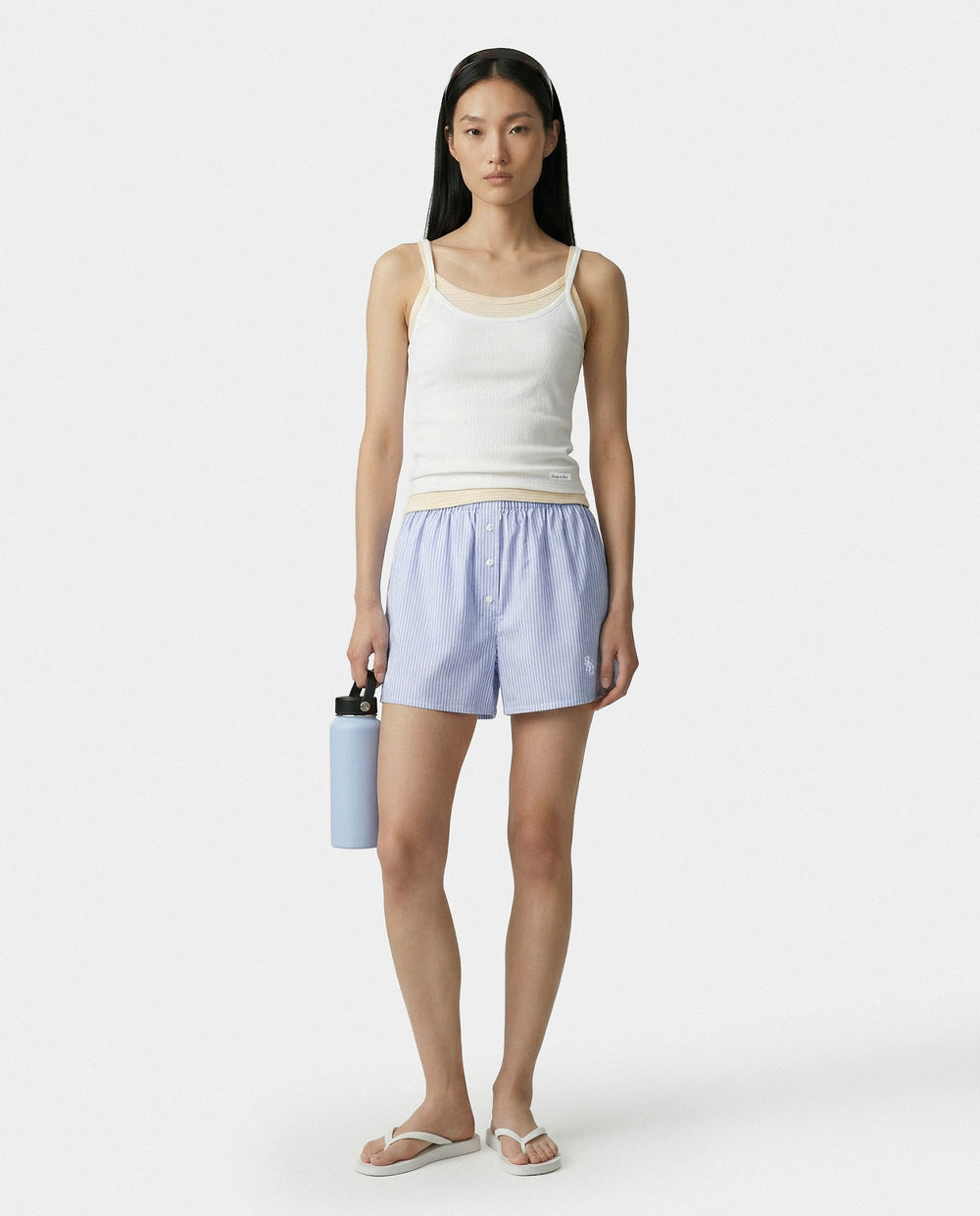 SRC Mini Boxer - Blue Striped Sporty & Rich For Sale