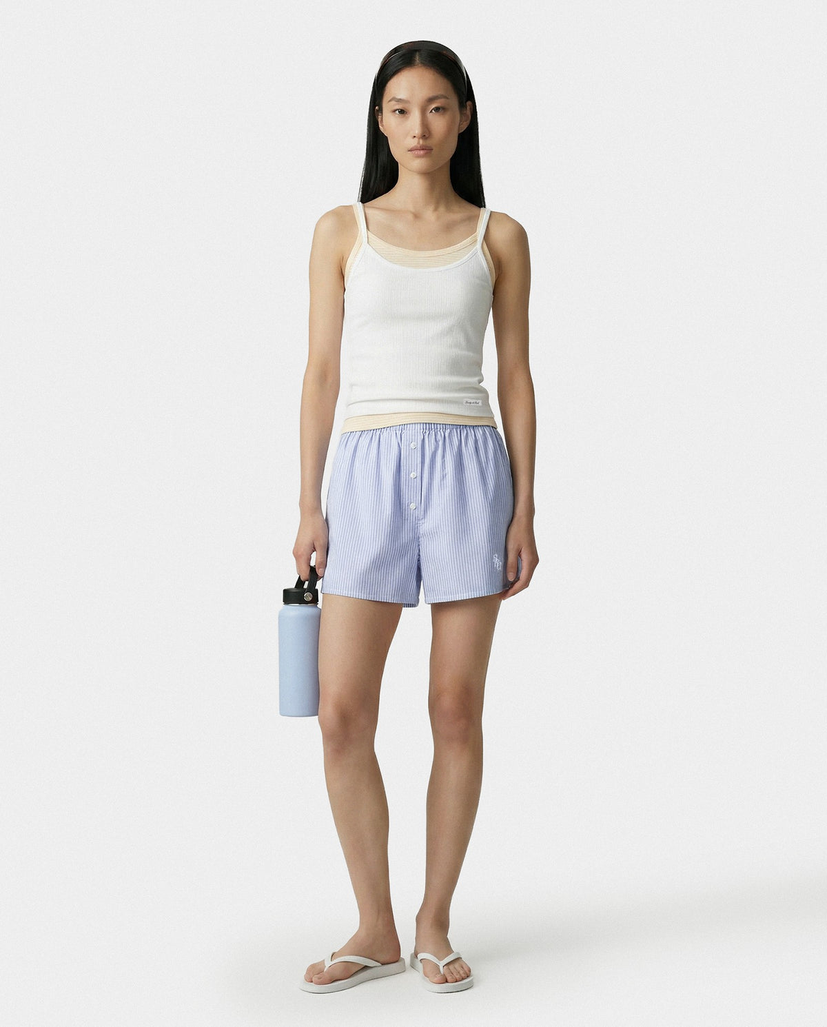 SRC Mini Boxer - Blue Striped Sporty & Rich For Sale