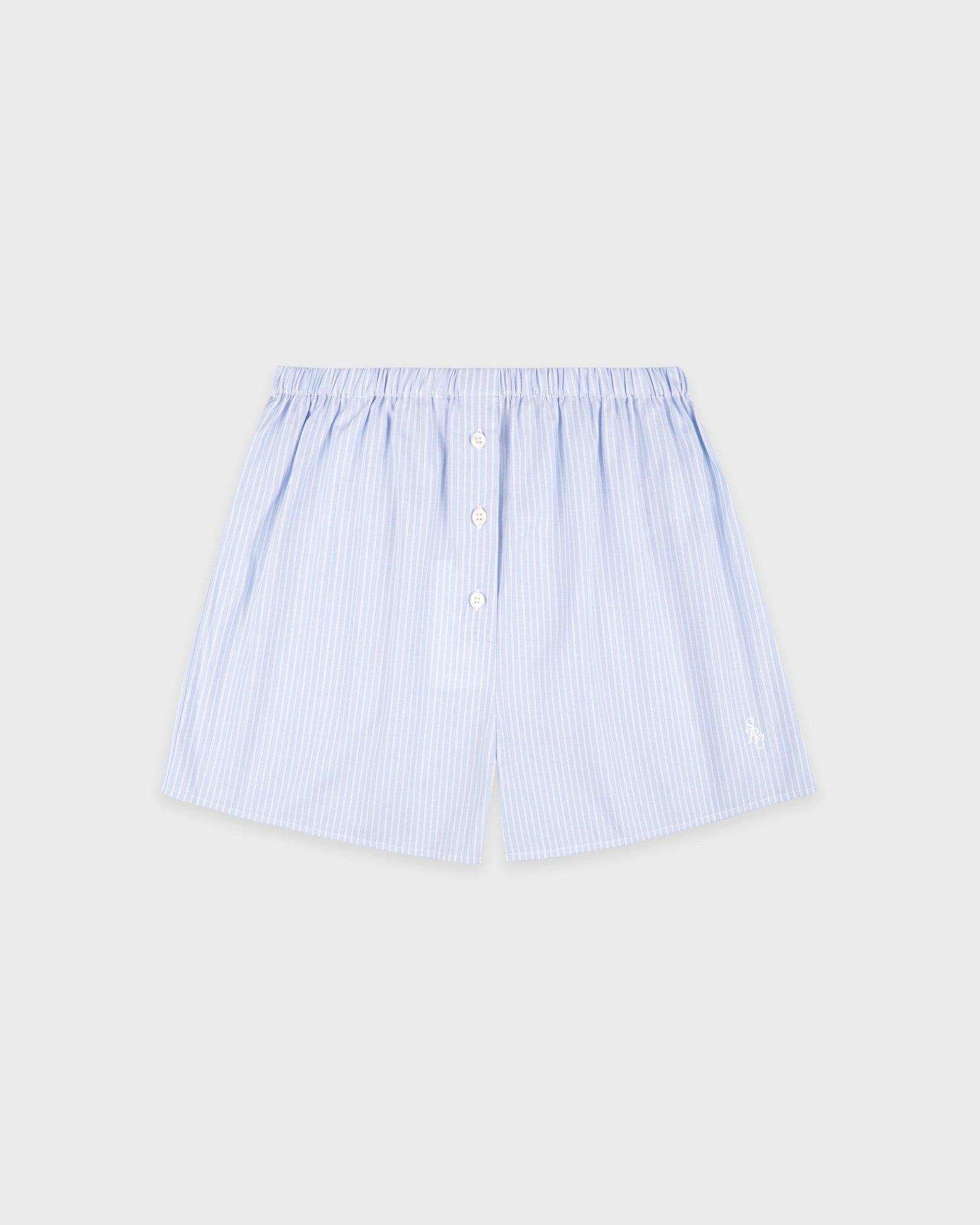 SRC Mini Boxer - Blue Striped Sporty & Rich For Sale