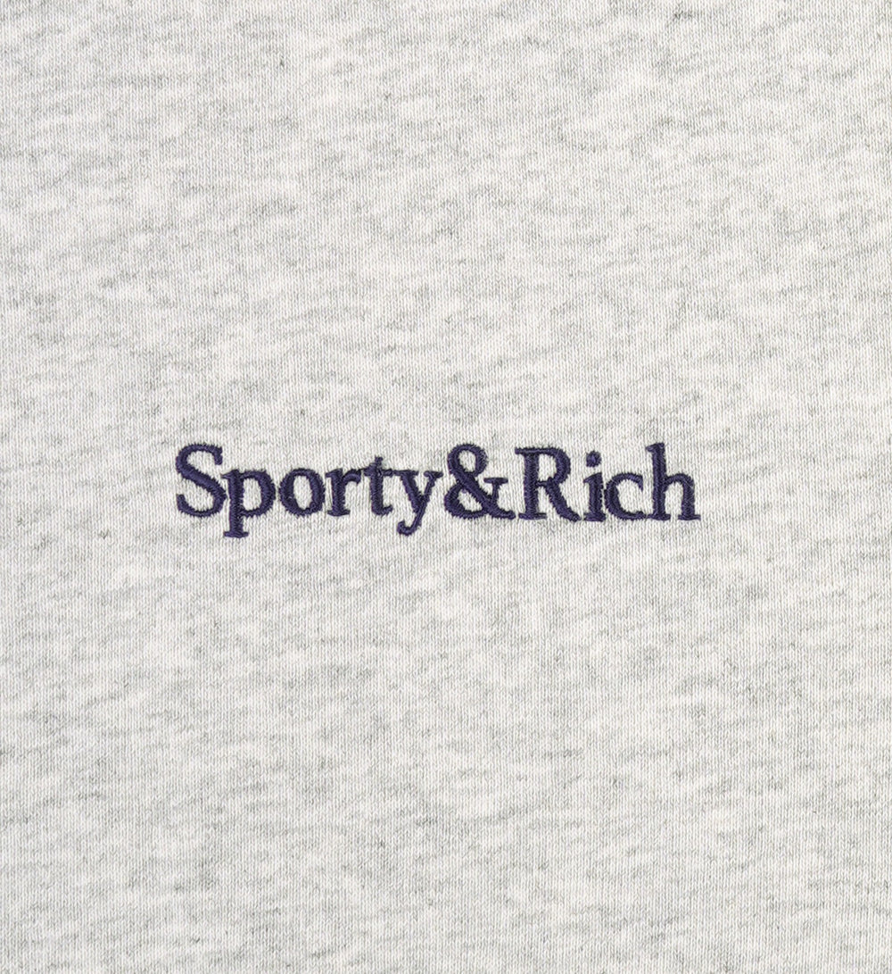 Major League Disco Short - Heather Gray/Navy Sporty & Rich Outlet