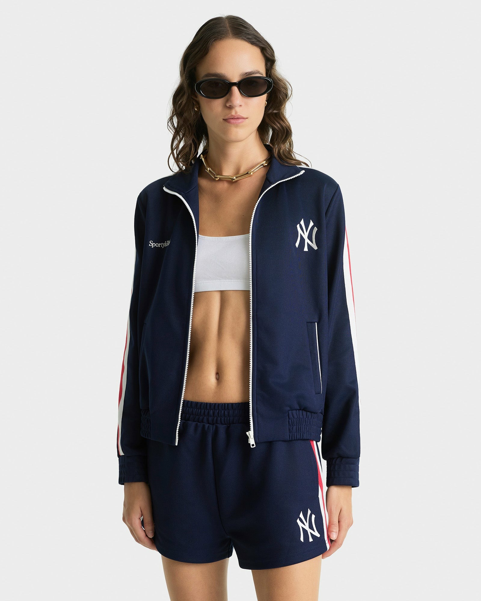 Yankees Serif Roller Short - Navy/White/Red Sporty & Rich Online