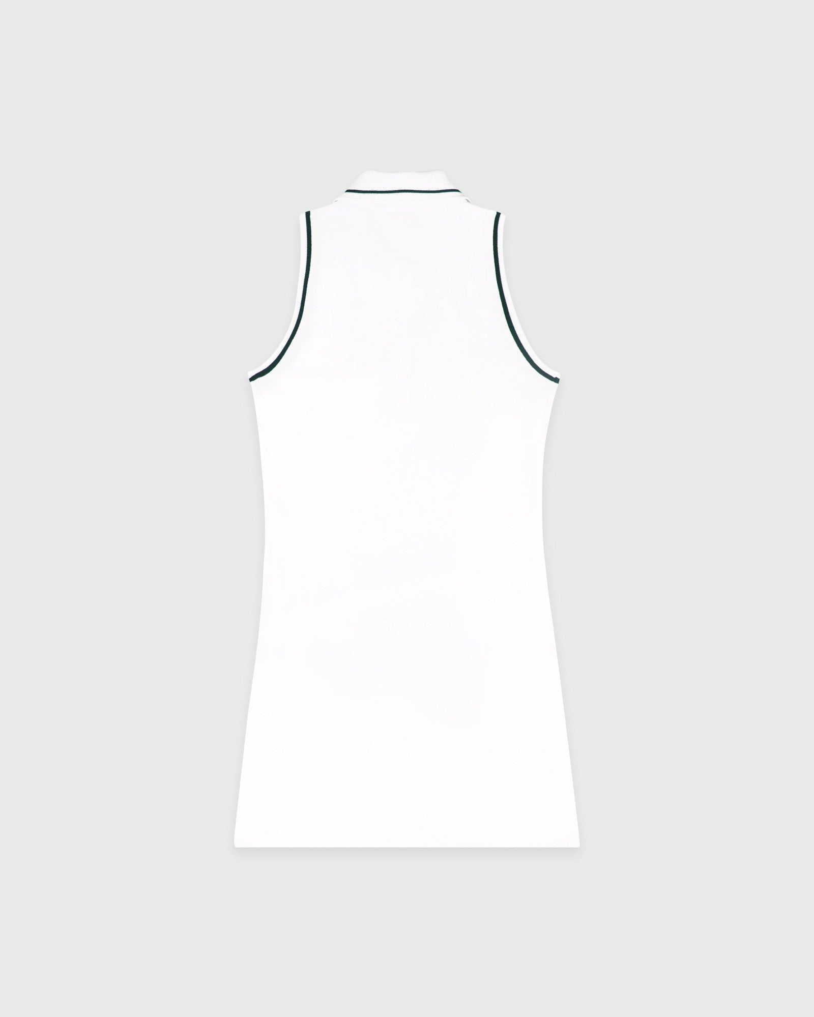 SRC Polo Dress - White/Forest Sporty & Rich Online