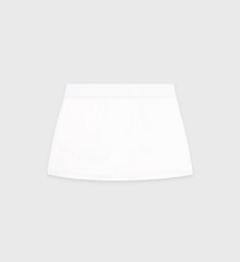 SRC Court Skirt - White/Forest Sporty & Rich Sale
