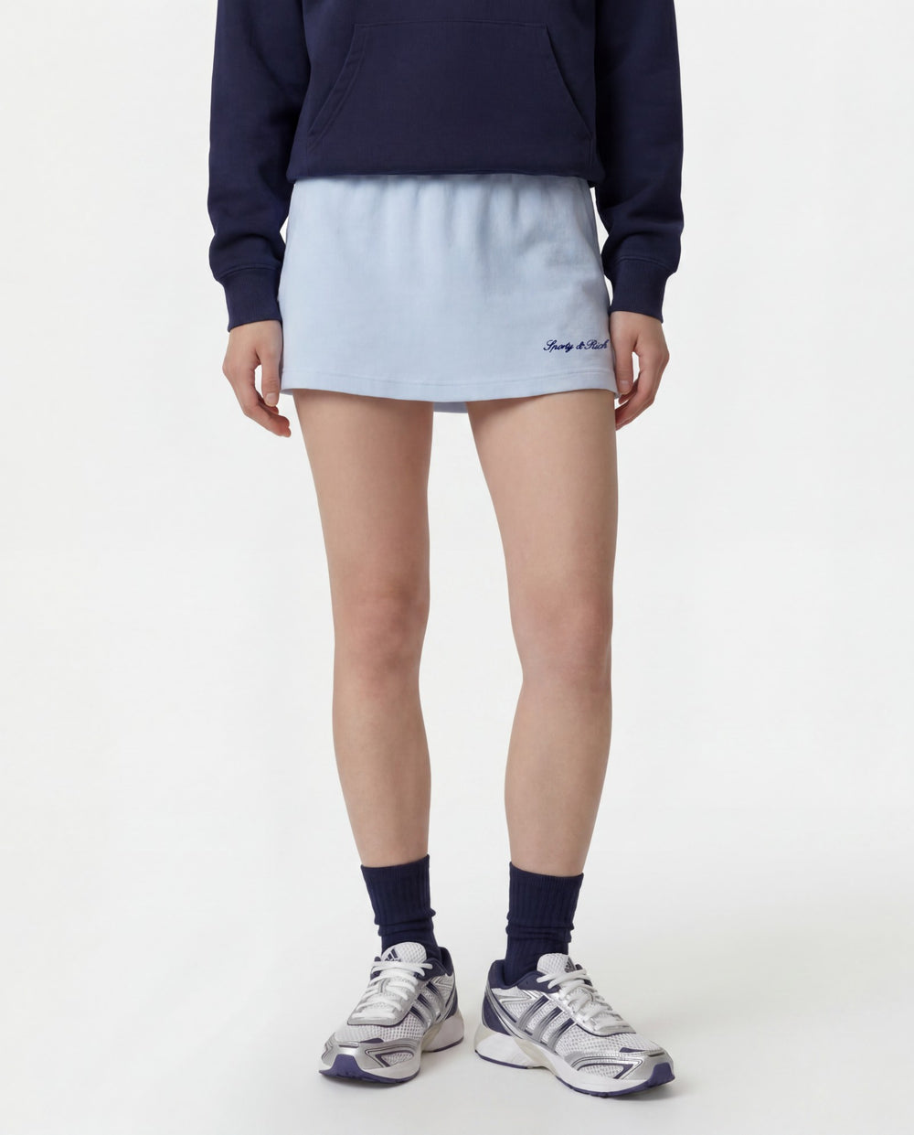 Signature Logo Terry Skirt - Ciel Sporty & Rich Sale
