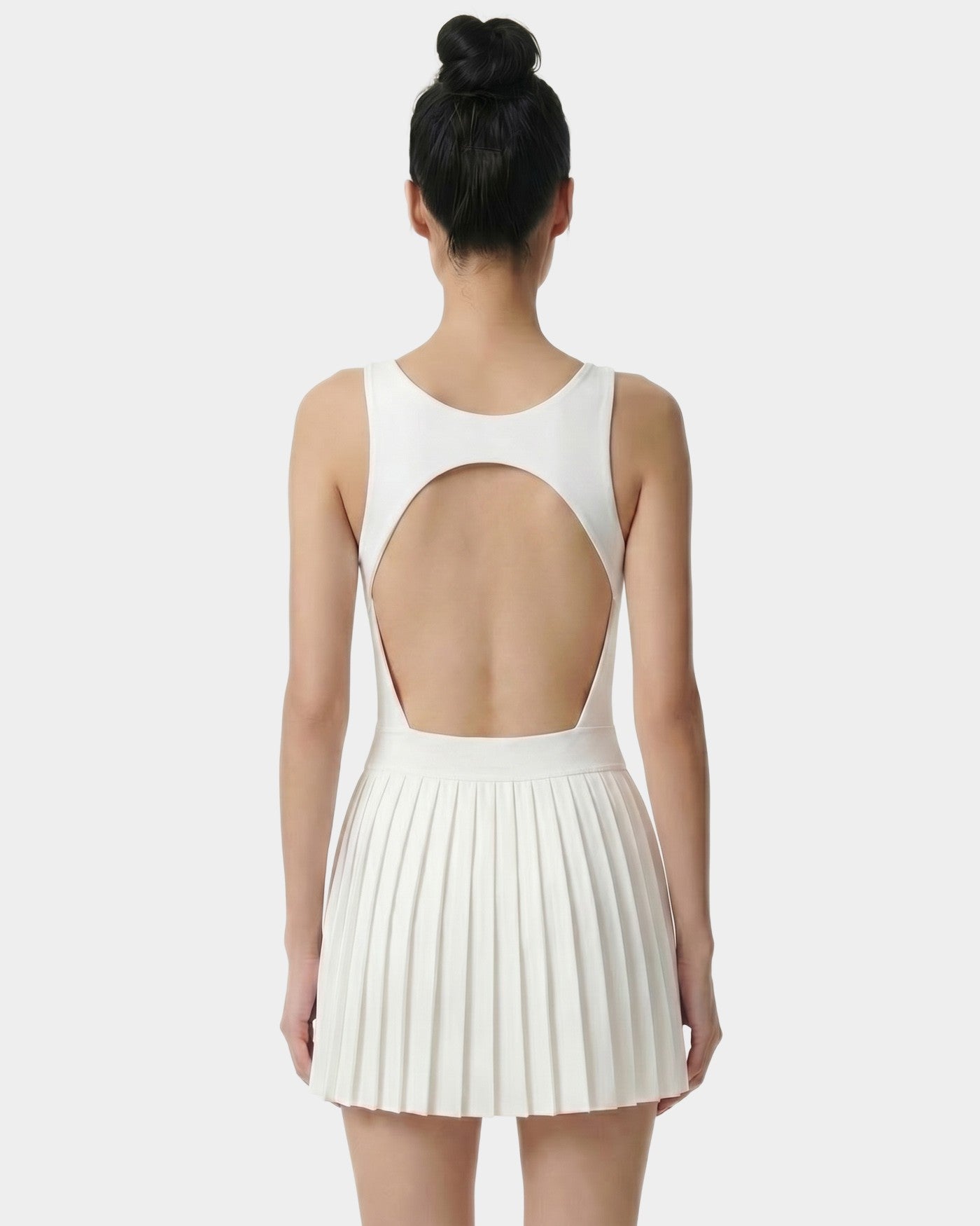 Signature Logo Court Dress - White Sporty & Rich Sale