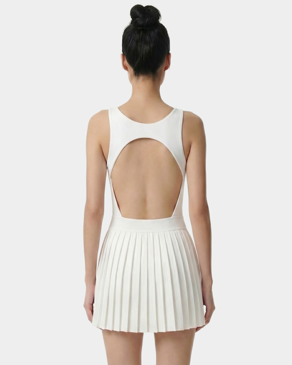 Signature Logo Court Dress - White Sporty & Rich Sale