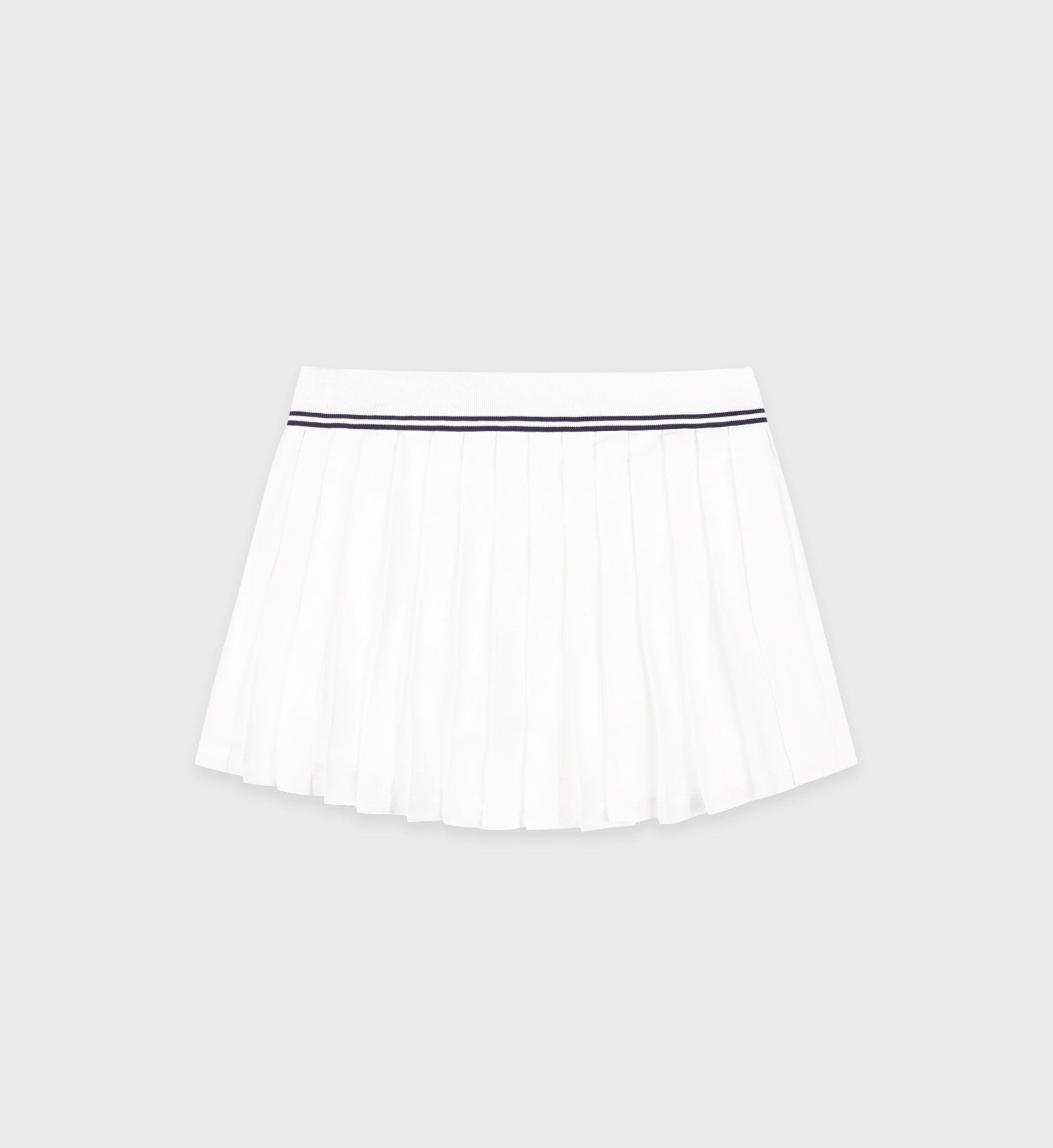 SRC Logo Abigail Skirt - White/Navy Sporty & Rich Online