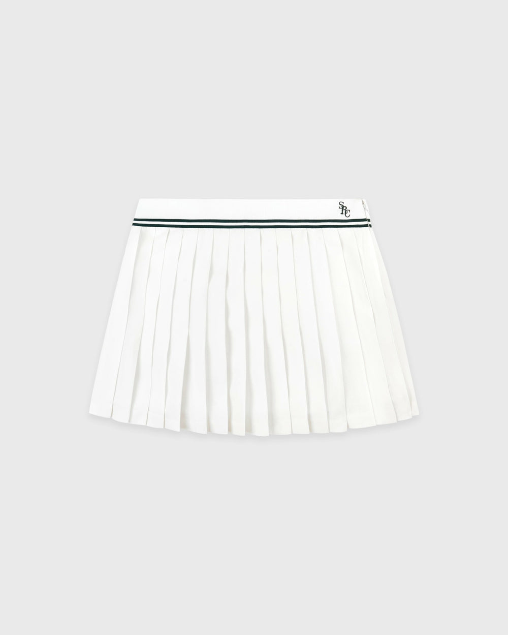 SRC Abigail Skirt - Ecru/Forest Sporty & Rich Discount