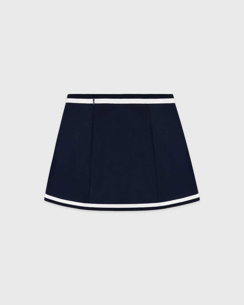 Serif Logo Mila Skirt - Navy/White Sporty & Rich For Sale
