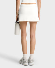 Eden Crest Court Skirt - White/Navy Sporty & Rich Sale