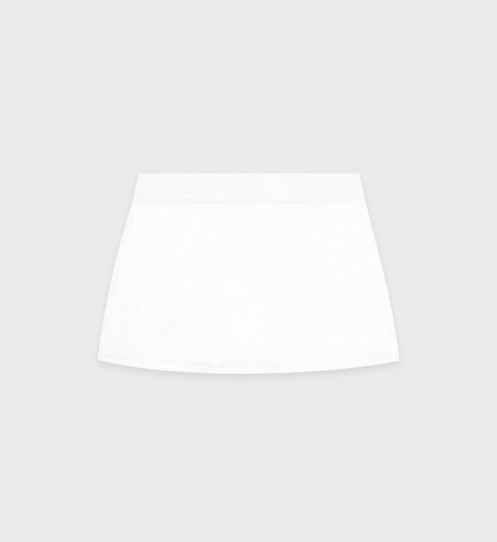 Eden Crest Court Skirt - White/Navy Sporty & Rich Sale