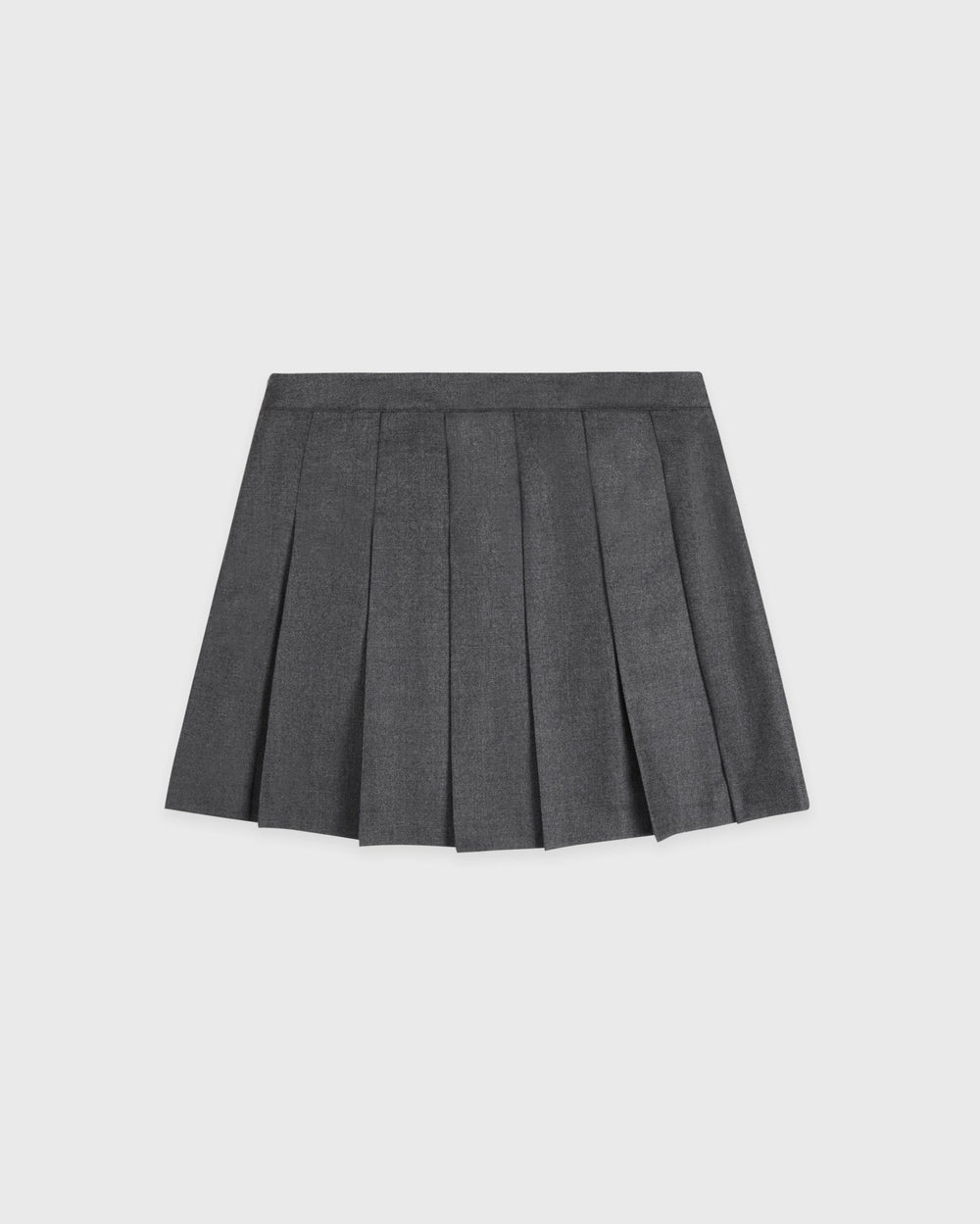 SRC Wool School Skirt - Dark Grey/Ecru Sporty & Rich US