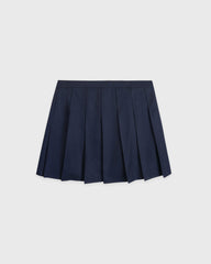 SRC Wool School Skirt - Navy/Ecru Sporty & Rich Sale
