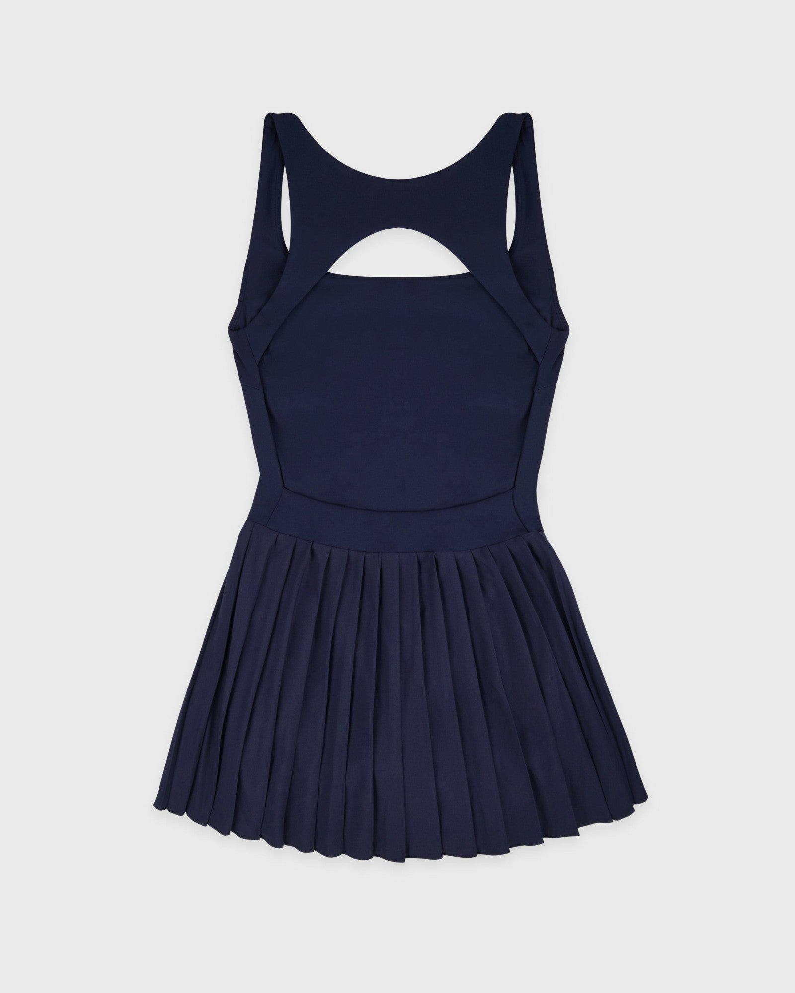 Signature Logo Court Dress - Navy/White Sporty & Rich Sale