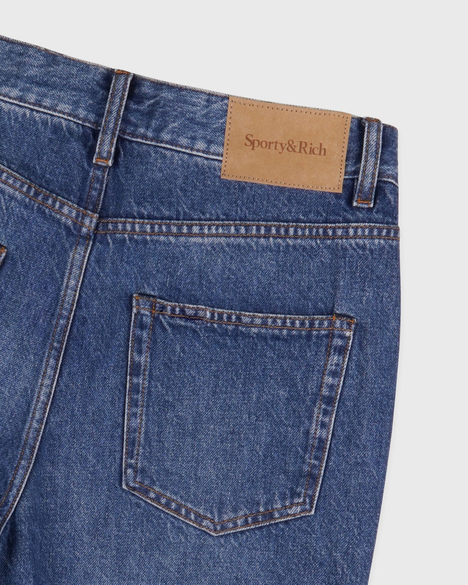 Baggy Jean - Indigo Wash Sporty & Rich Online