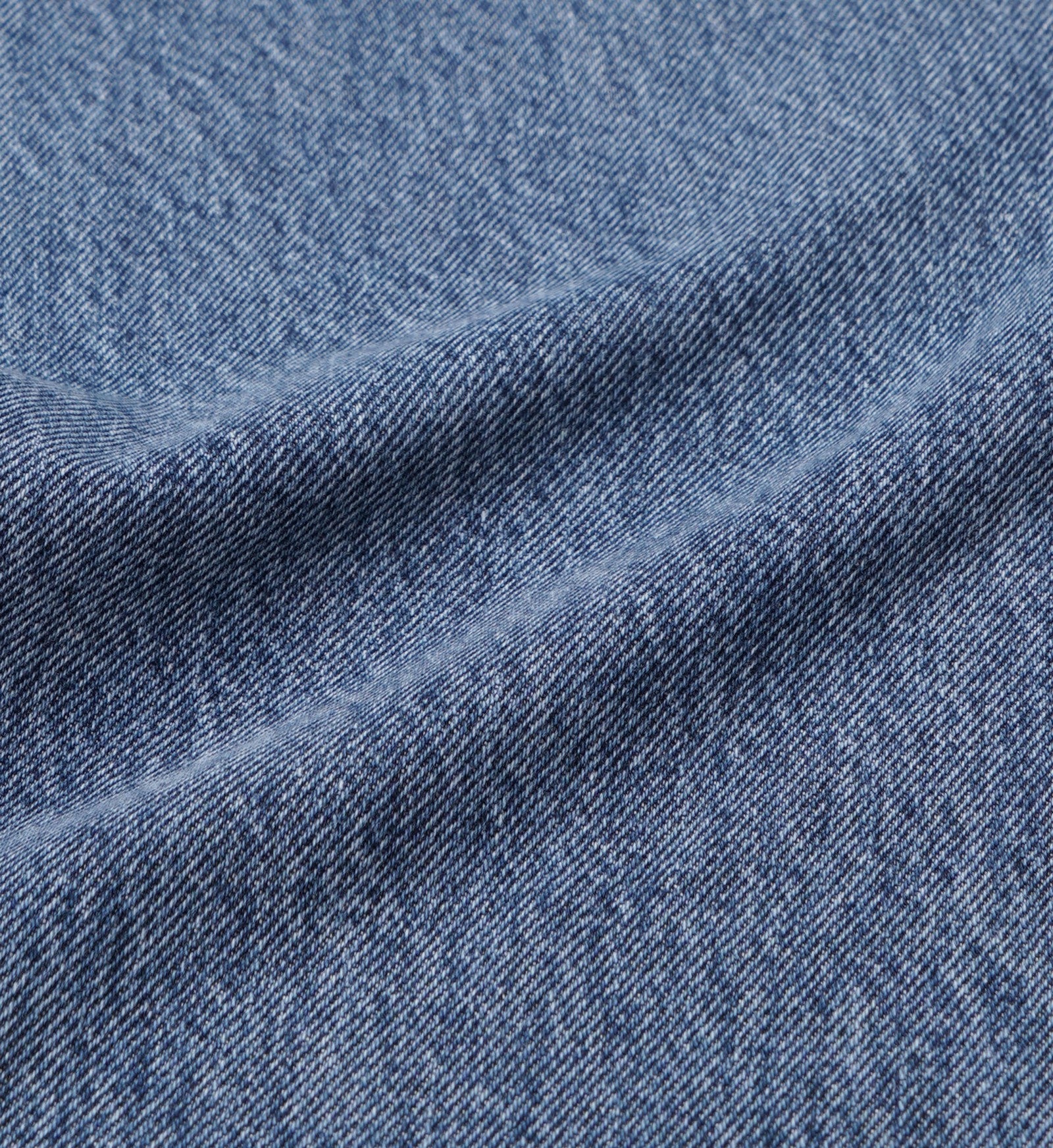 Loose Fit Denim - Medium Blue Sporty & Rich For Sale