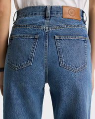 Loose Fit Denim - Medium Blue Sporty & Rich For Sale