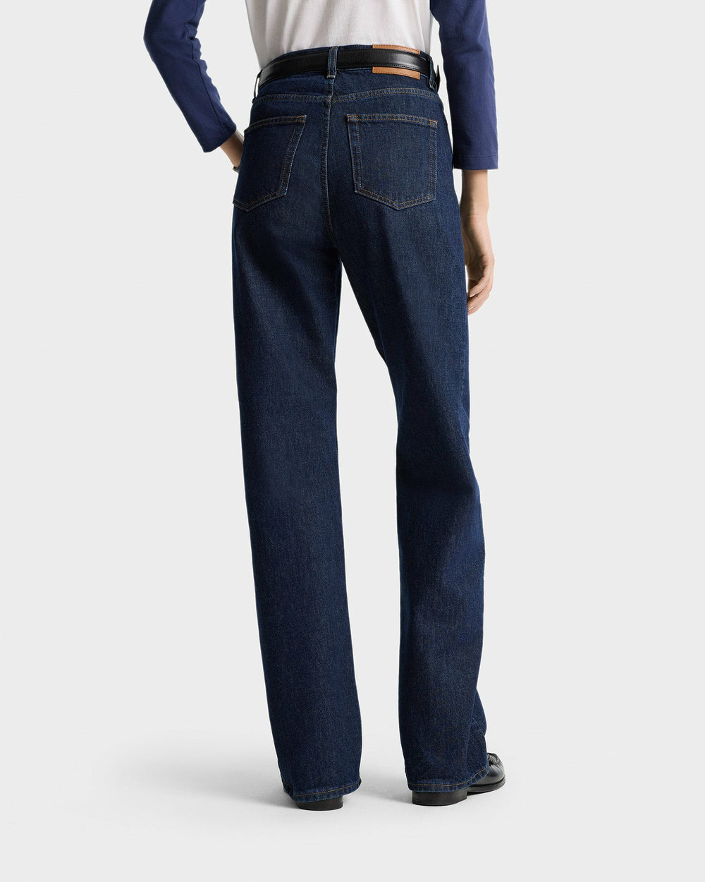 Loose Fit Denim - One Wash Sporty & Rich Outlet