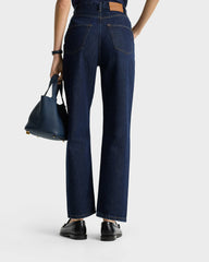 Vintage Fit Straight Leg Denim - One Wash Sporty & Rich US