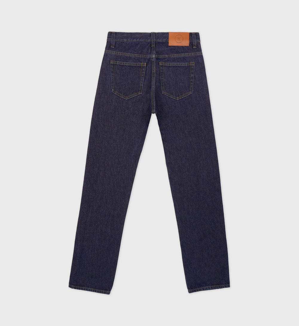 Vintage Fit Straight Leg Denim - One Wash Sporty & Rich US
