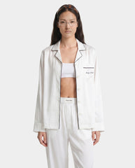 Signature NY Pyjama Shirt - White Sporty & Rich US