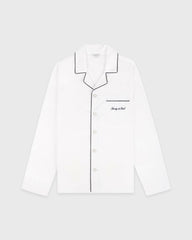 Signature NY Pyjama Shirt - White Sporty & Rich US